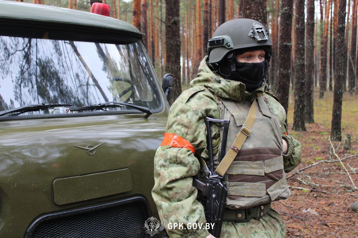 Беларусские пограничники продолжают плановые учения