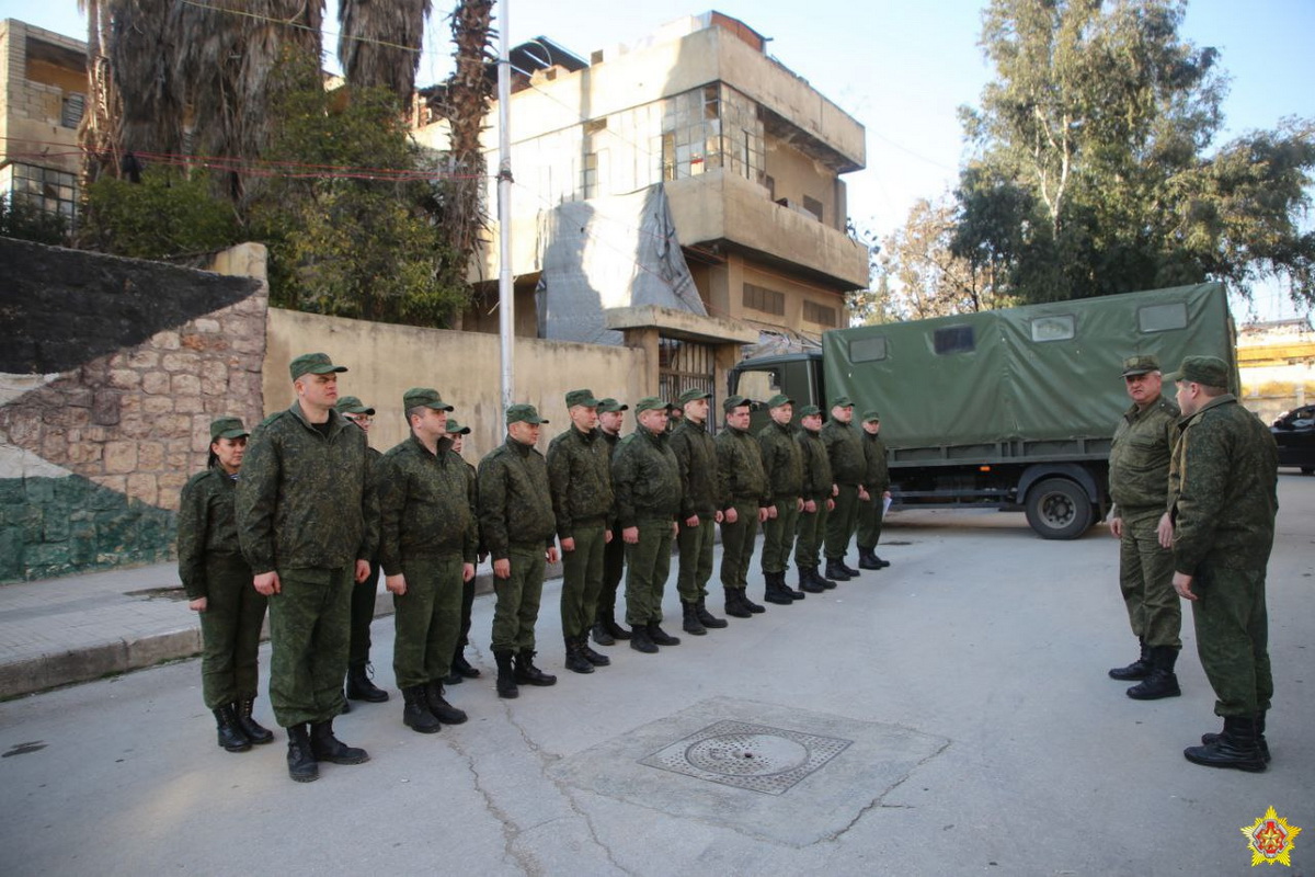 Беларусские военные медики развернули полевой госпиталь в Сирии