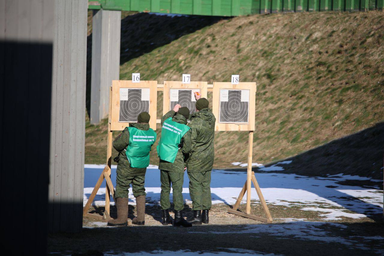 Хренин и Вольфович участвуют в чемпионате по стрельбе - фотофакт