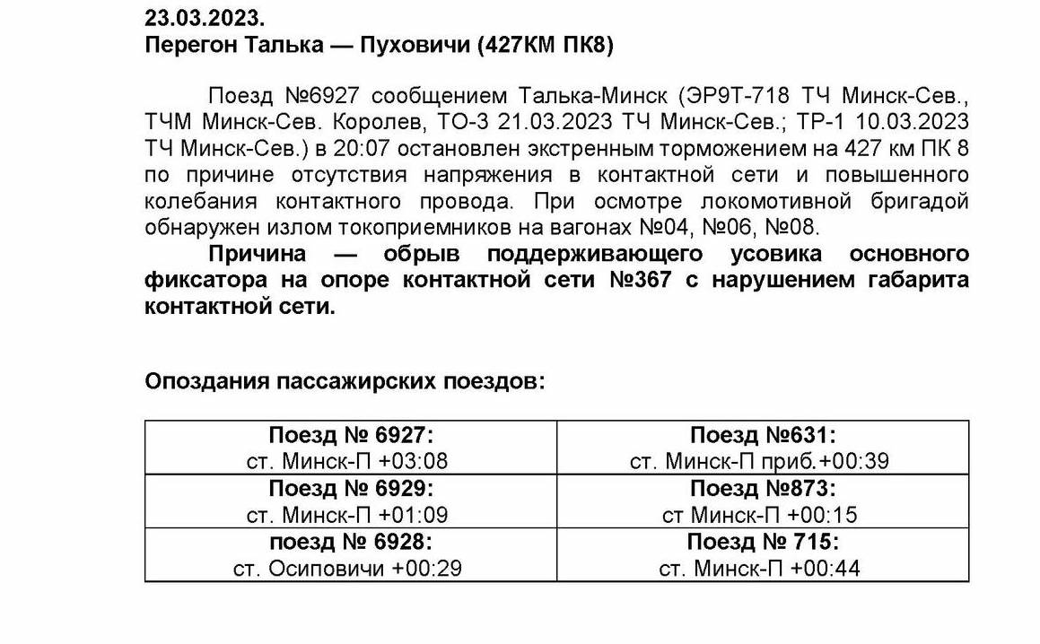 Сообщество железнодорожников сообщает о трех серьезных нарушениях транспортной безопасности на БЖД