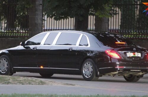 Mercedes-Maybach S600 Pullman Guard Александра Лукашенко