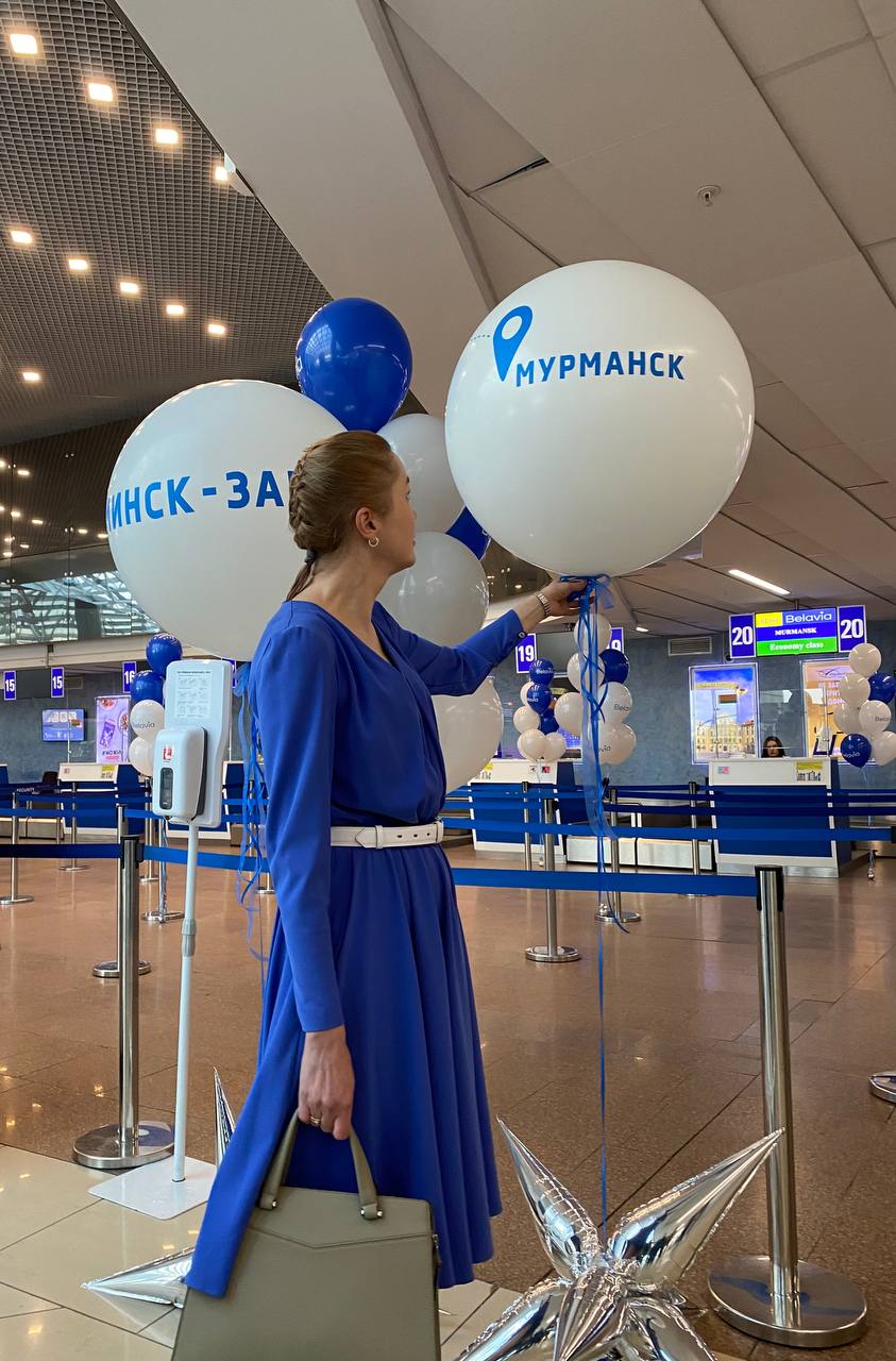 "Белавиа" выполнила первый рейс в Мурманск