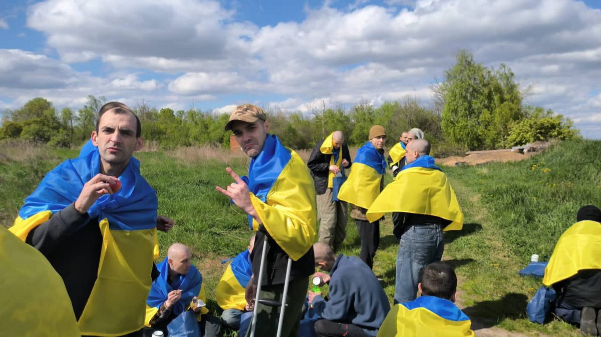 Украина вернула из плена 45 защитников «Азовстали»