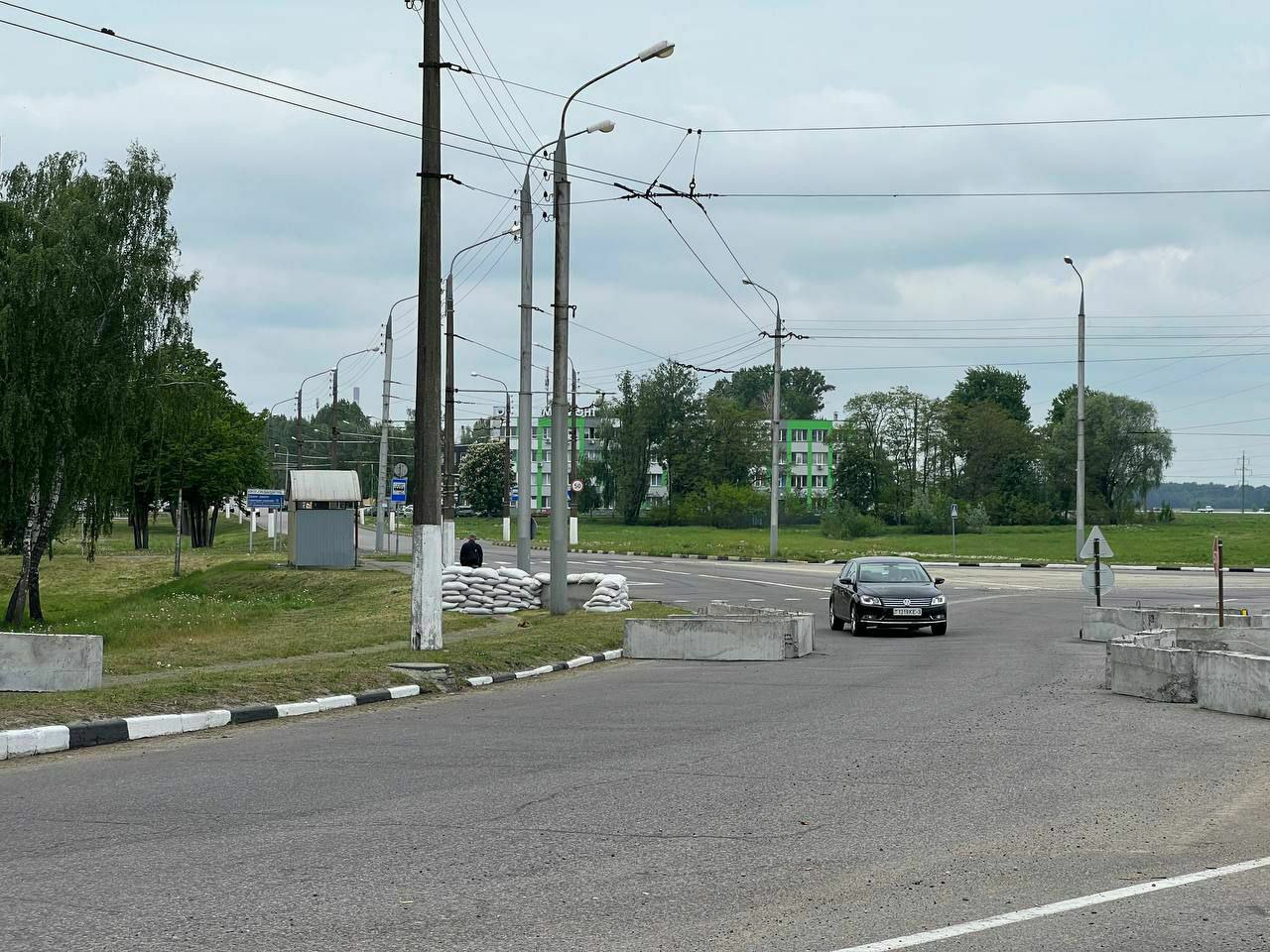 В каждом районе Гомеля установили КПП