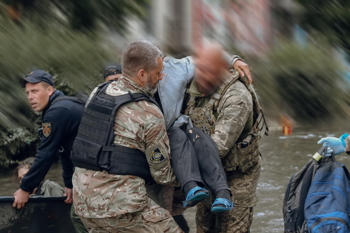 Три человека погибли при обстрелах, спасаясь от затоплений в Херсонской области