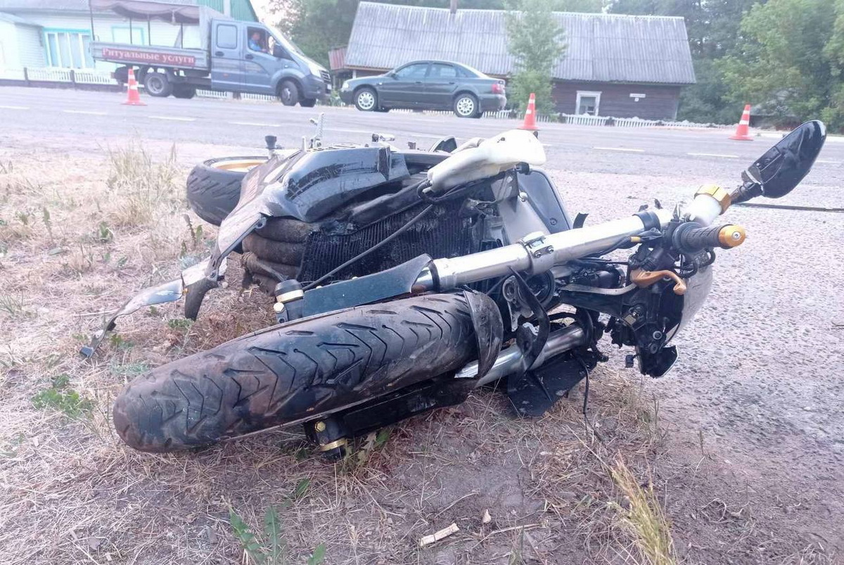 Мотоциклист погиб в Клецком районе