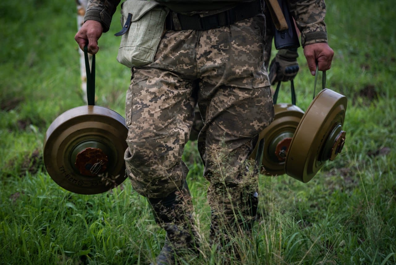 Украина установила 30 минных полей за 10 дней на северной границе