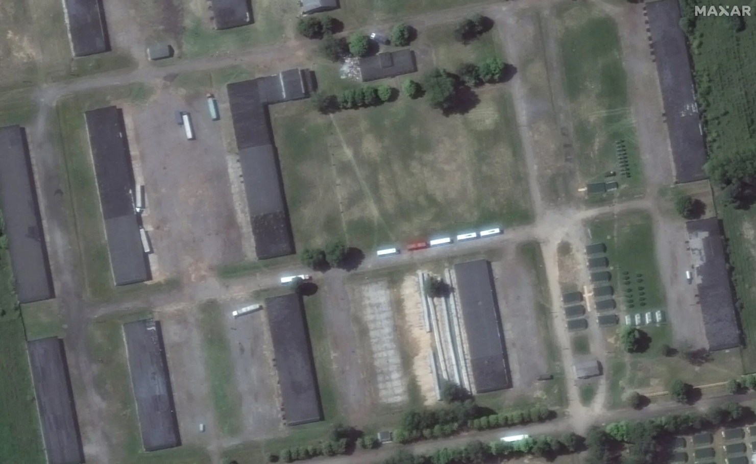 Появились новые спутниковые снимки базы ЧВК "Вагнер" в Беларуси