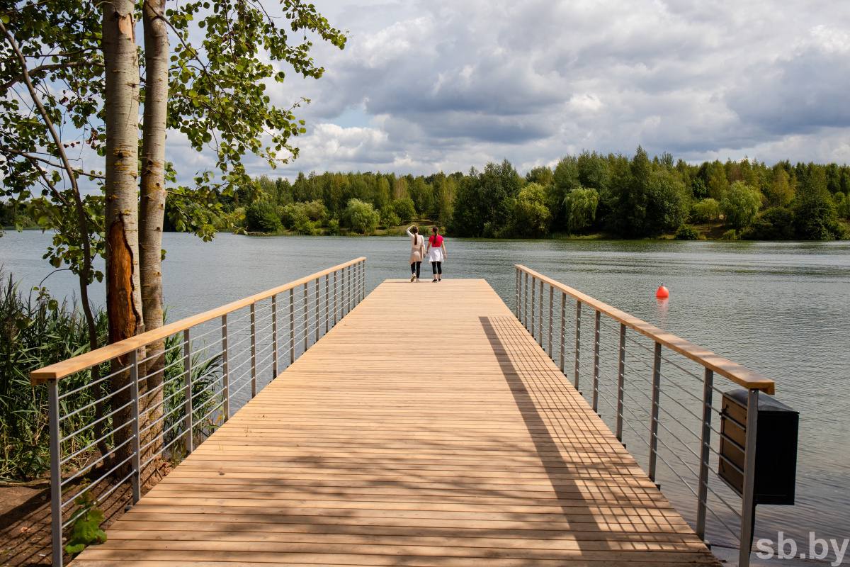 На Цнянском водохранилище открыли Lakeside park - фото, видео