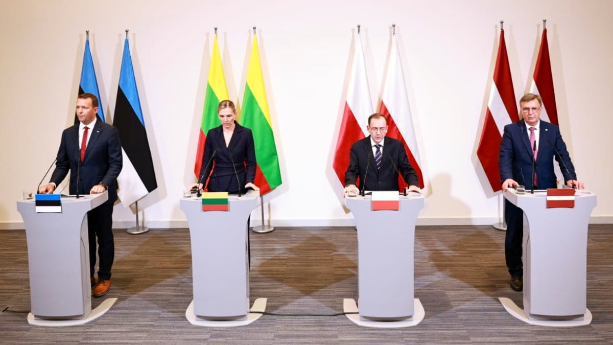 Польша, Литва и Латвия закроют границу с Беларусью в случае критического инцидента