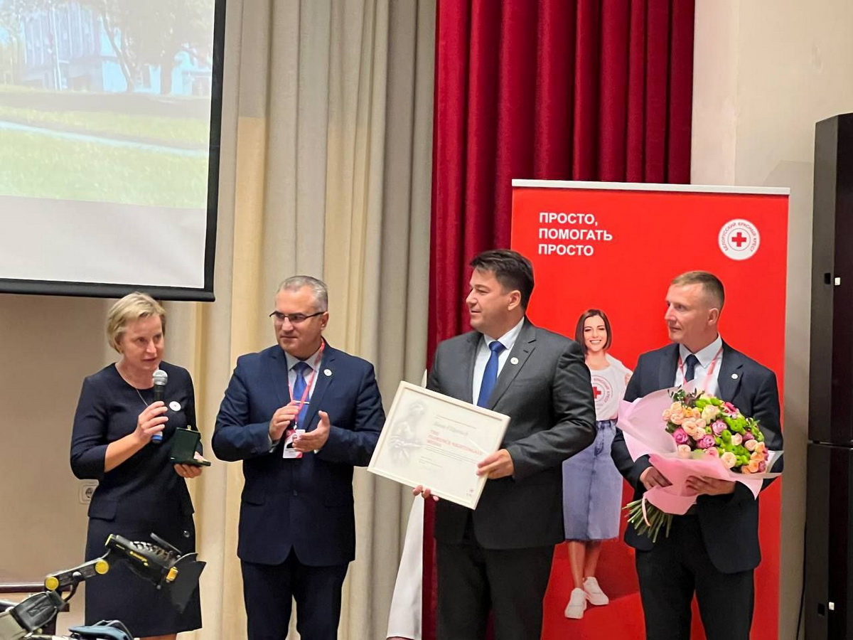 Медсестра из Берестовицы получила награду Международного Комитета Красного Креста