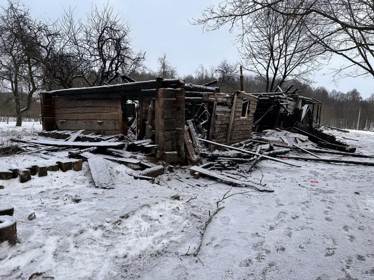 В Воложинском районе сгорела мастерская по изготовлению гуслей