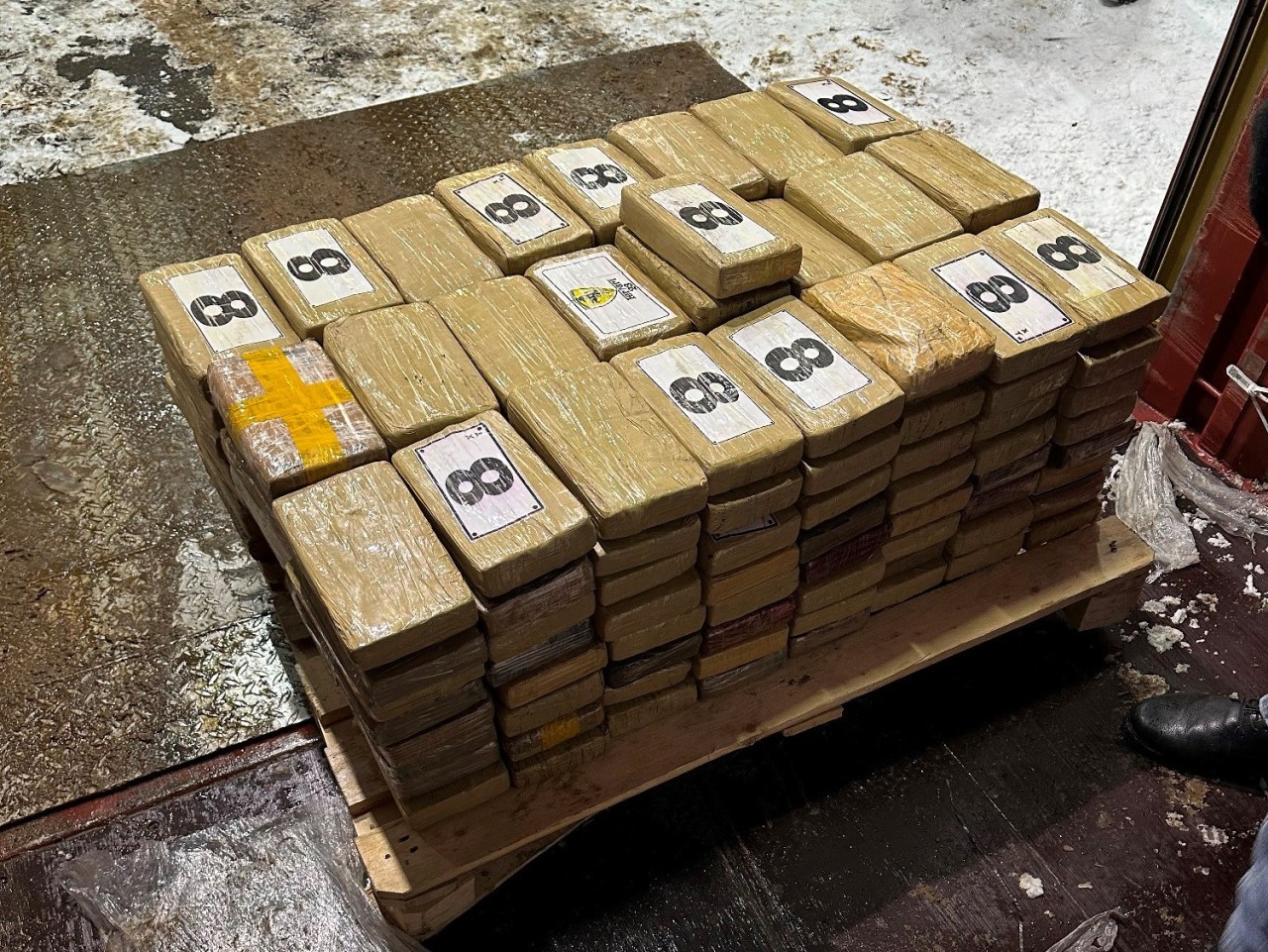 В порту Санкт-Петербурга обнаружили более тонны кокаина