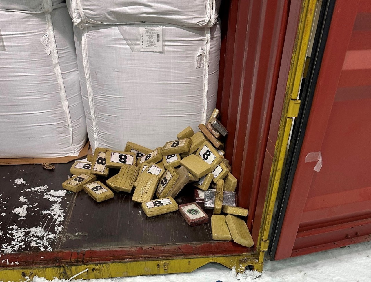 В порту Санкт-Петербурга обнаружили более тонны кокаина