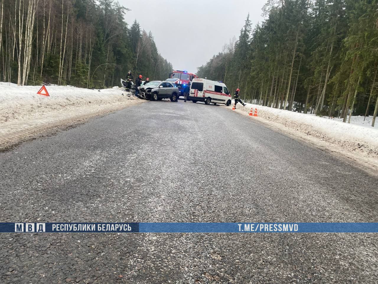 Два человека погибли в ДТП в Полоцком районе