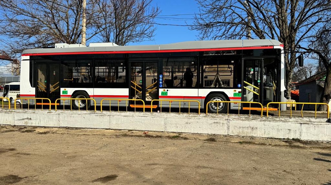 Первый электробус "Белкоммунмаша" прибыл в Краснодар