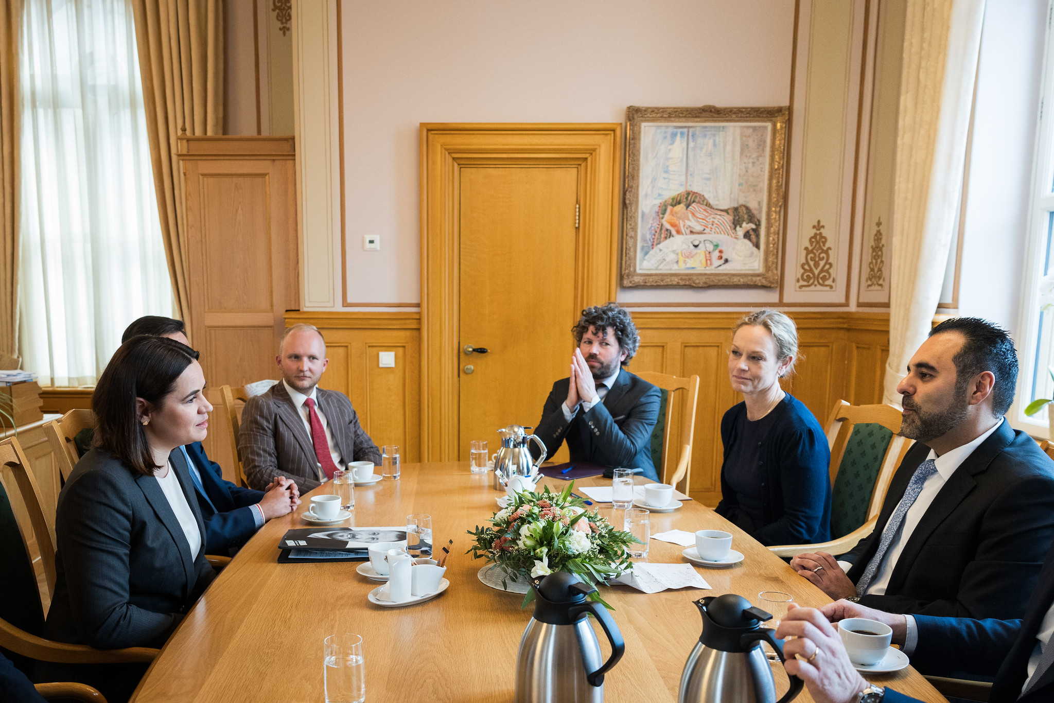 Тихановская в Норвегии призвала усилить давление на Лукашенко
