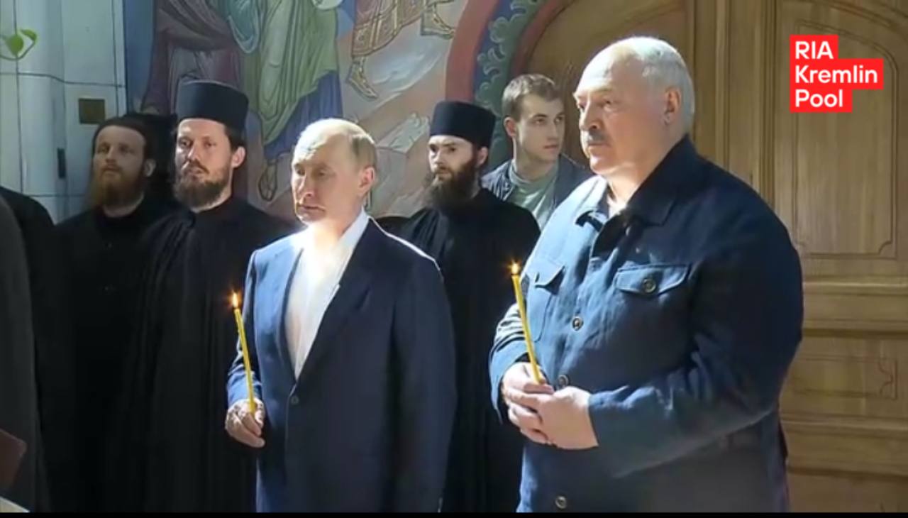 Лукашенко привез Колю на встречу с Путиным