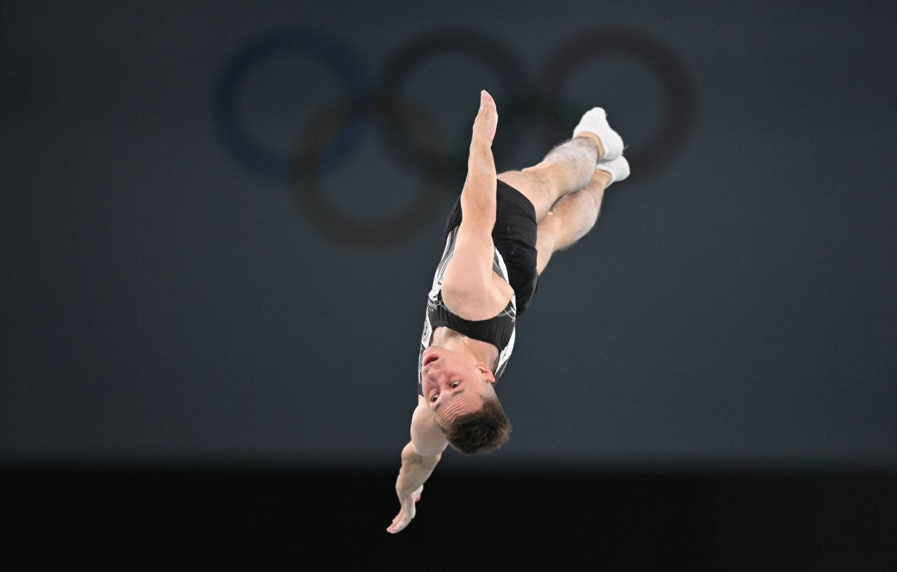 Батутист Литвинович выиграл золотую медаль на Олимпиаде