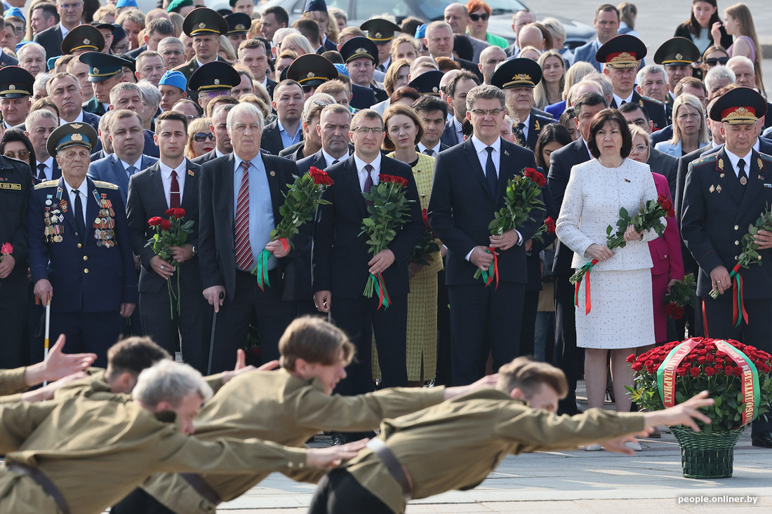 У Мінску прайшло свята горада — фотафакт