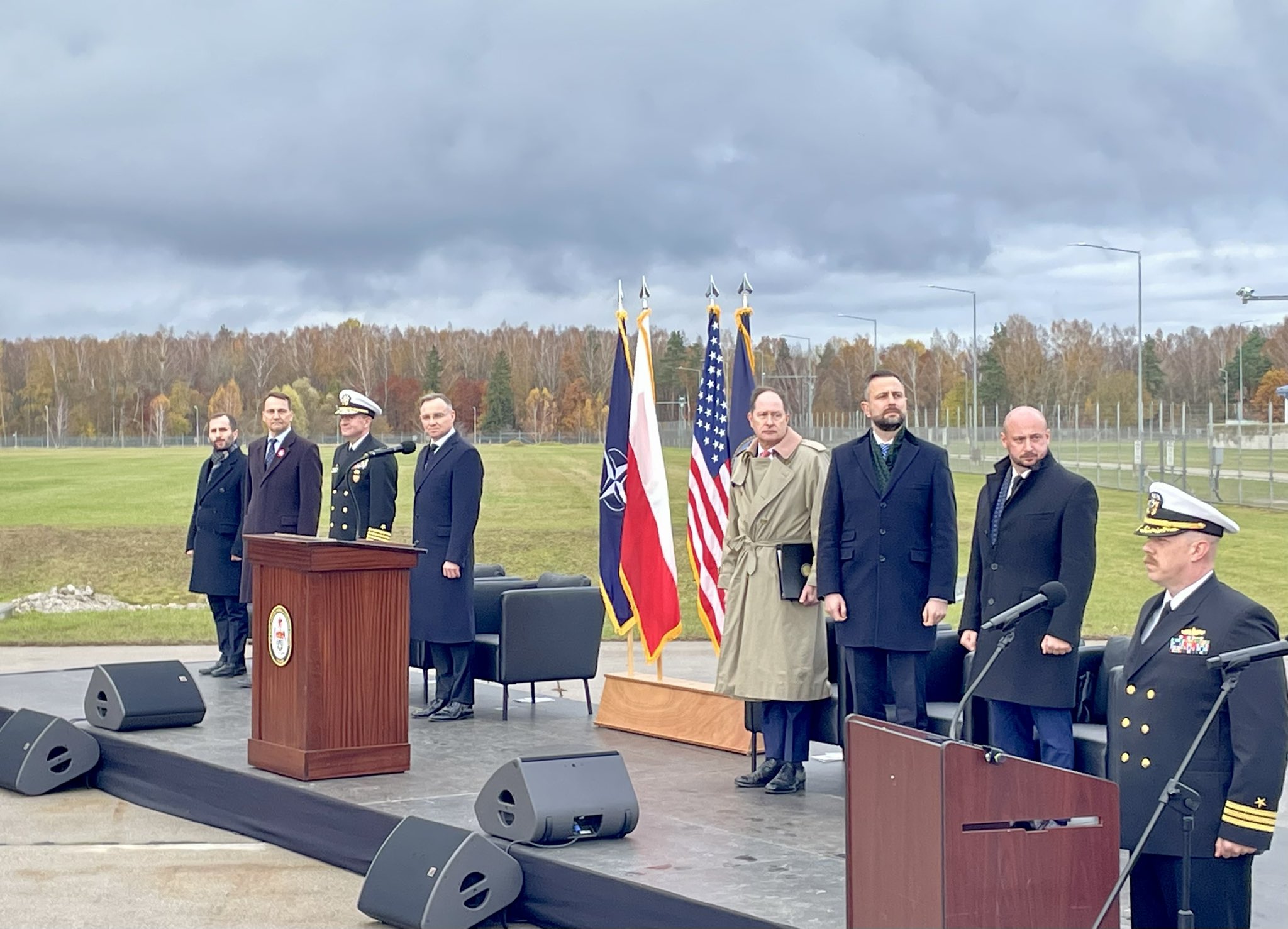 Американская база противоракетной обороны официально открыта в Польше