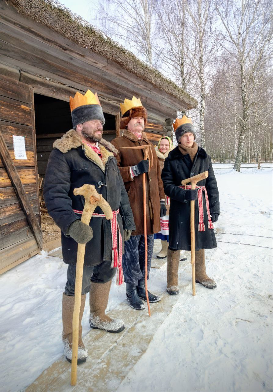 У музеі народнай архітэктуры і побыту ў Азярцы пройдзе свята «Тры Каралі»